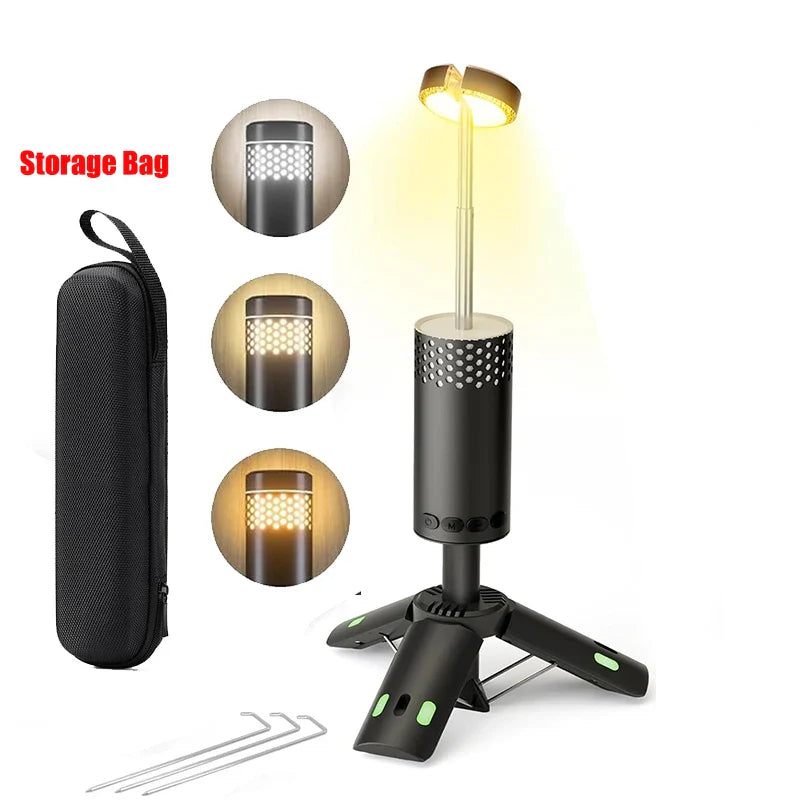 Camping Lantern | Telescopic LED Design | Power Bank & Dimmable Light