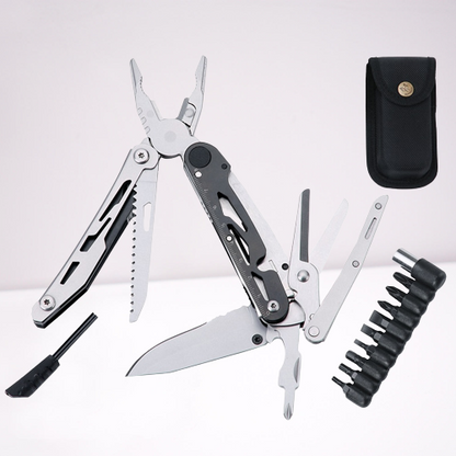 Camping Pocket Multitool | Multifunctional Pliers | Stainless Steel | Compact 15 cm