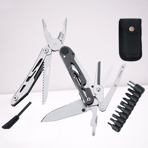 Camping Pocket Multitool | Multifunctional Pliers | Stainless Steel | Compact 15 cm