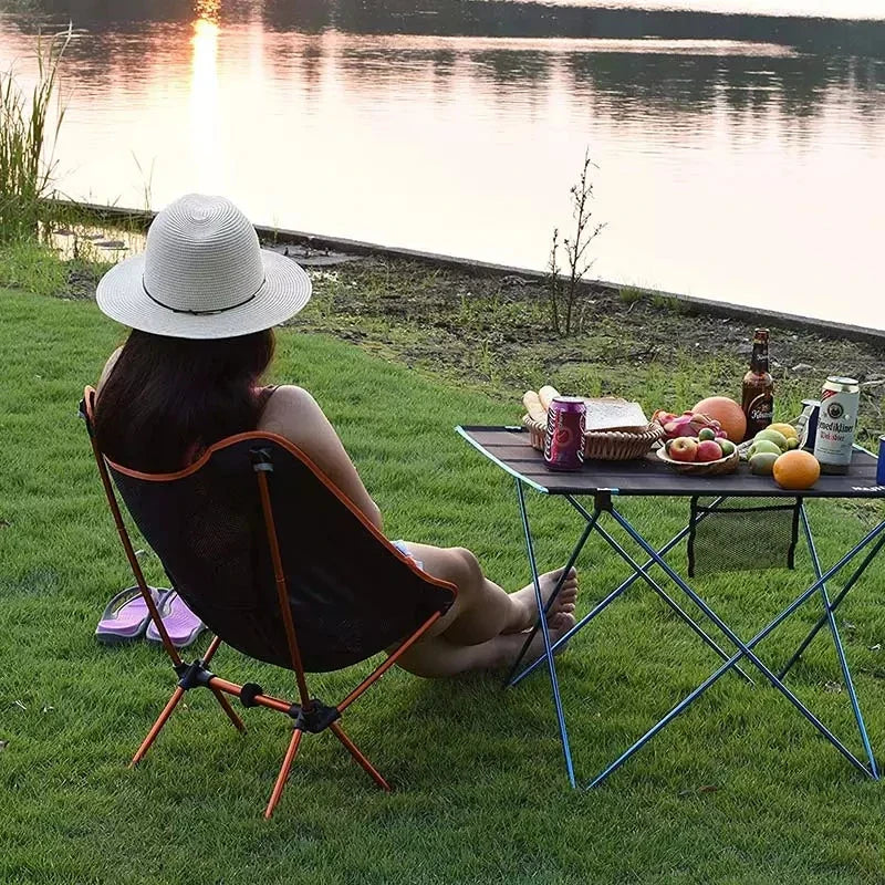 Camping Set | Ultralight Foldable Chair | Sand-Free Quick-Dry Blanket | Compact Travel-Friendly