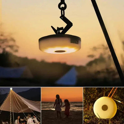 Camping String Lights | Waterproof LED Retractable 10m | Battery-Powered | Travel-Friendly