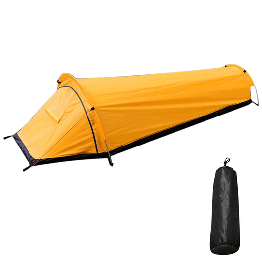 Camping Tent for One | Ultralight & Waterproof | Quick-Setup Aluminum Poles