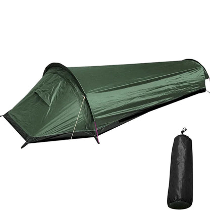 Camping Tent for One | Ultralight & Waterproof | Quick-Setup Aluminum Poles