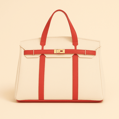Canvas Shopper Bag | Premium Canvas & Steel Accents | Reinforced Seams & Inner Pocket | 40×30×20 cm