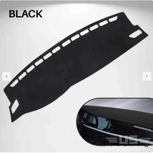Car Dashboard Mat | Custom-Fit 5-Layer Protection | Non-Slip Silicone Backing