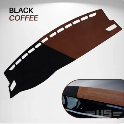 Car Dashboard Mat | Custom-Fit 5-Layer Protection | Non-Slip Silicone Backing