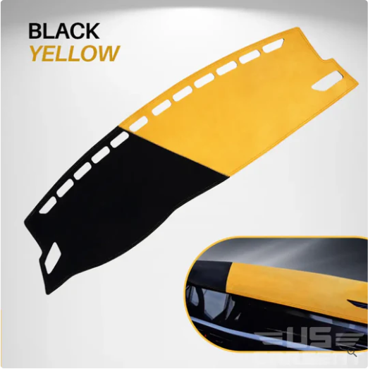 Car Dashboard Mat | Custom-Fit 5-Layer Protection | Non-Slip Silicone Backing