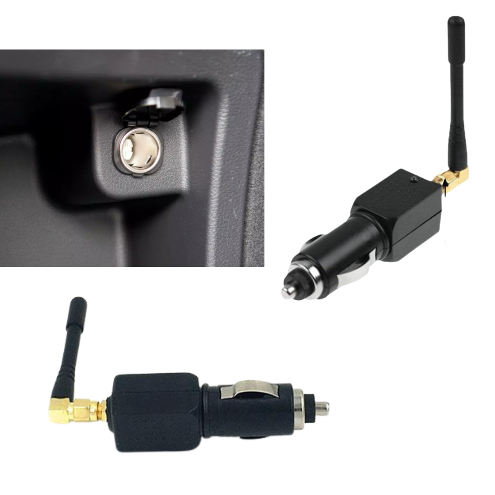 Car GPS Signal Blocker | Compact Portable Design | 12V Lighter-Powered | Location Privacy
