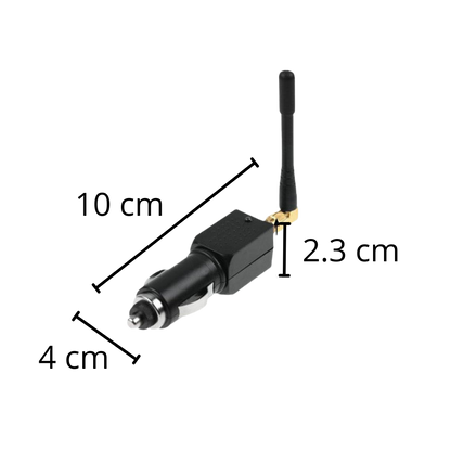 Car GPS Signal Blocker | Compact Portable Design | 12V Lighter-Powered | Location Privacy