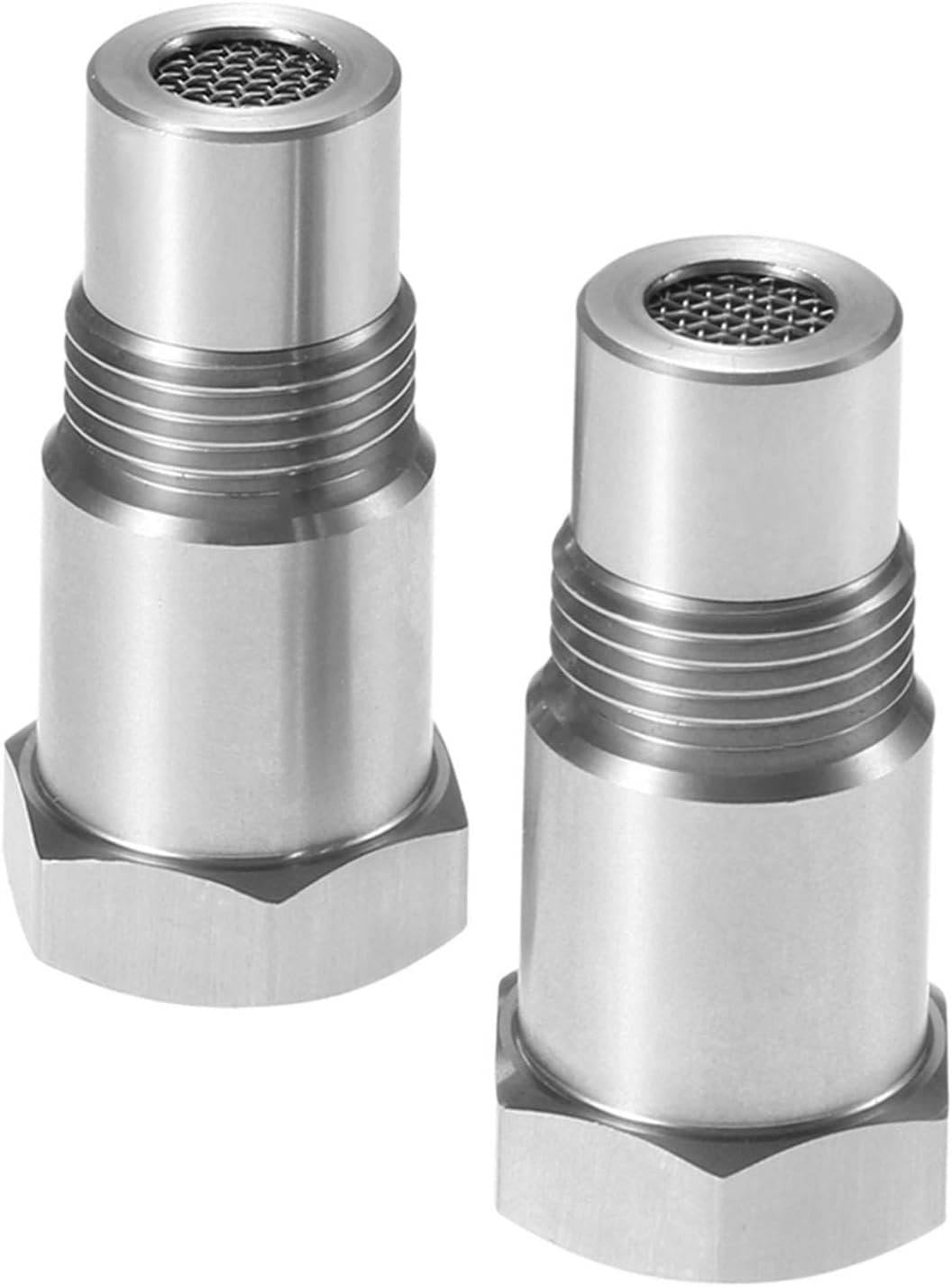 Car O2 Sensor Adapter | Mini Catalytic Converter | Stainless Steel M18x1.5 Thread