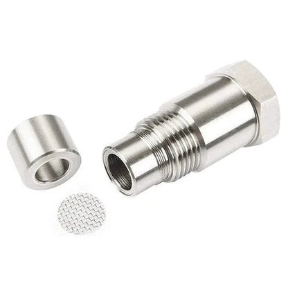 Car Oxygen Sensor Adapter | Mini Catalytic Converter | M18×1.5 Thread | Stainless Steel
