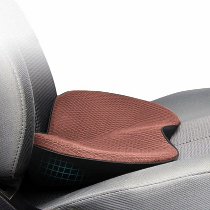 Car Seat Booster for Short Drivers | Ergonomic Memory Foam 3.5in Lift | Removable Breathable Cover