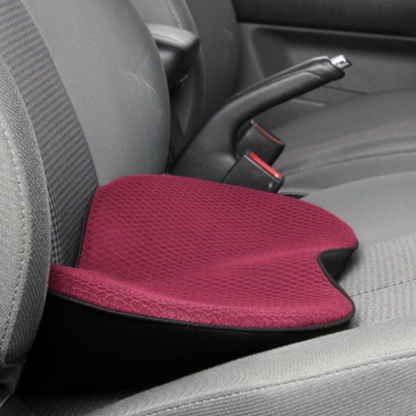 Car Seat Booster for Short Drivers | Ergonomic Memory Foam 3.5in Lift | Removable Breathable Cover