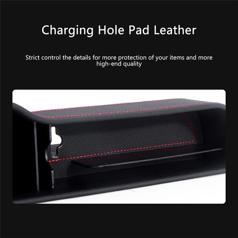 Car Seat Gap Organizer | Faux Leather Crevice Storage | Universal Fit | Prevents Item Loss