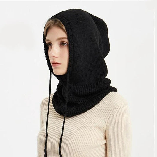 Cashmere-Blend Beanie | Soft Knit | Adjustable Fit & Ear Coverage | Cold-Weather Warmth