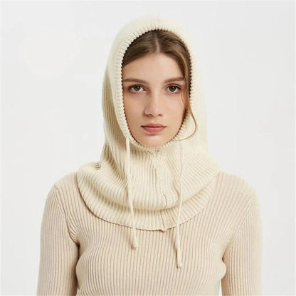 Cashmere-Blend Beanie | Soft Knit | Adjustable Fit & Ear Coverage | Cold-Weather Warmth