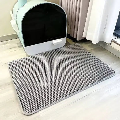 Cat Litter Mat | Dual-Layer Litter Trap | Waterproof, Non-Slip & Machine Washable