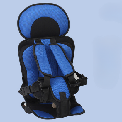 Child Booster Car Seat | Slim Portable Travel | Polyester Cotton Cover | Up to 132 lb