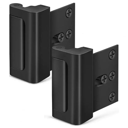 Childproof Door Latch | Reinforced Security 800 lb Strength | Aluminum Alloy | Easy Install