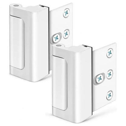Childproof Door Latch | Reinforced Security 800 lb Strength | Aluminum Alloy | Easy Install