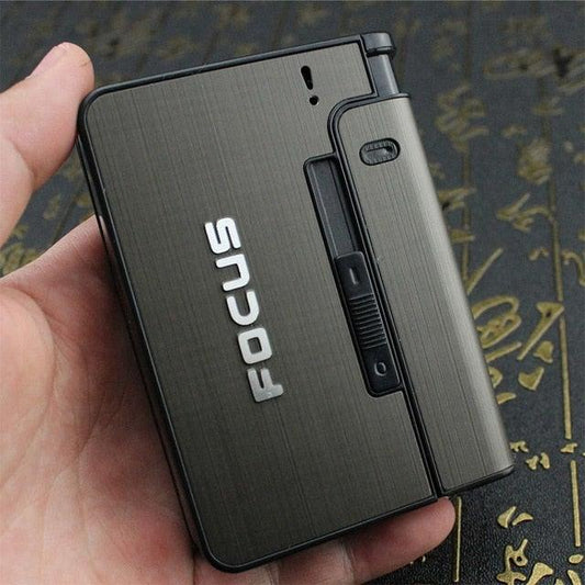 Cigarette Case | Durable Metal Design | Holds 10 Cigarettes | Moisture Resistant