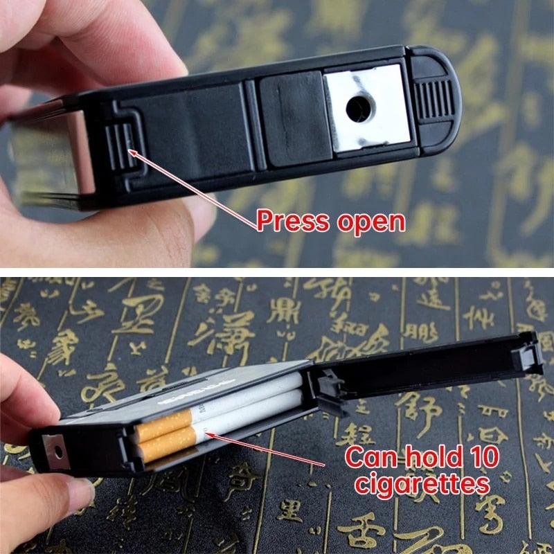Cigarette Case | Durable Metal Design | Holds 10 Cigarettes | Moisture Resistant