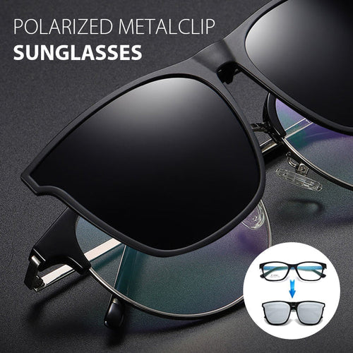 Clip-On Sunglasses | Flip-Up Design | Polarized UV400 Lenses | Lightweight Magnesium Frame