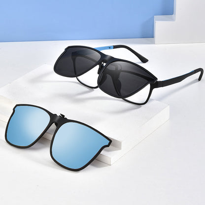 Clip-On Sunglasses | Flip-Up Design | Polarized UV400 Lenses | Lightweight Magnesium Frame