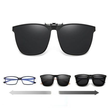 Clip-On Sunglasses | Flip-Up Design | Polarized UV400 Lenses | Lightweight Magnesium Frame