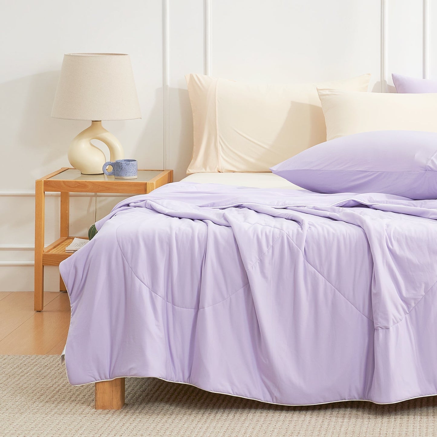 Comforter for Hot Sleepers | Japanese Cooling Fabric | Lightweight & Breathable