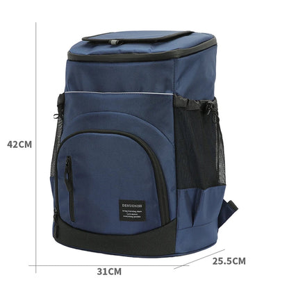 Cooler Backpack | Insulated Thermal Lining | 25L Capacity | Water-Resistant Polyester