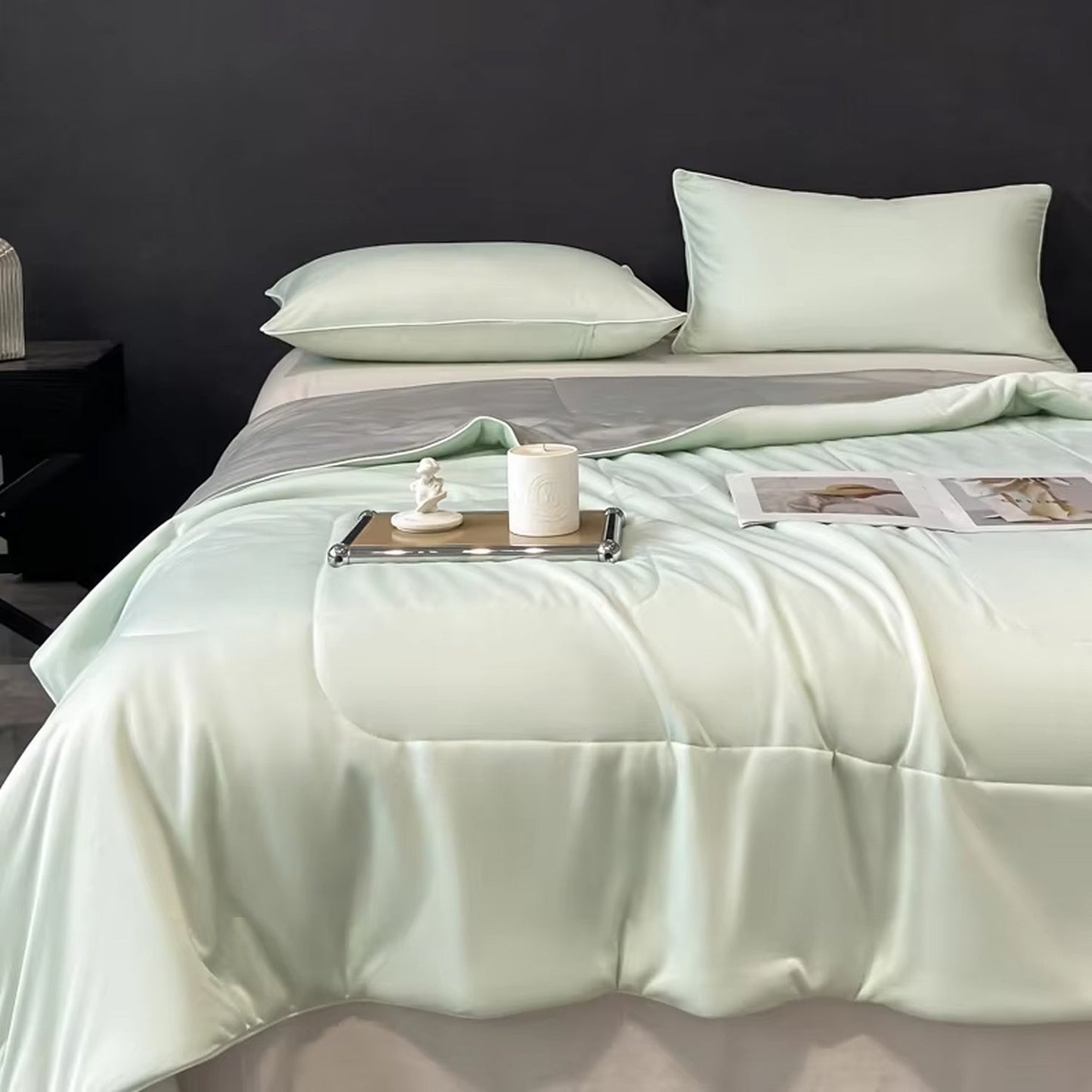 Cooling Blanket | High-Conductive Cooling Fabric | Double-Sided Design & Machine Washable