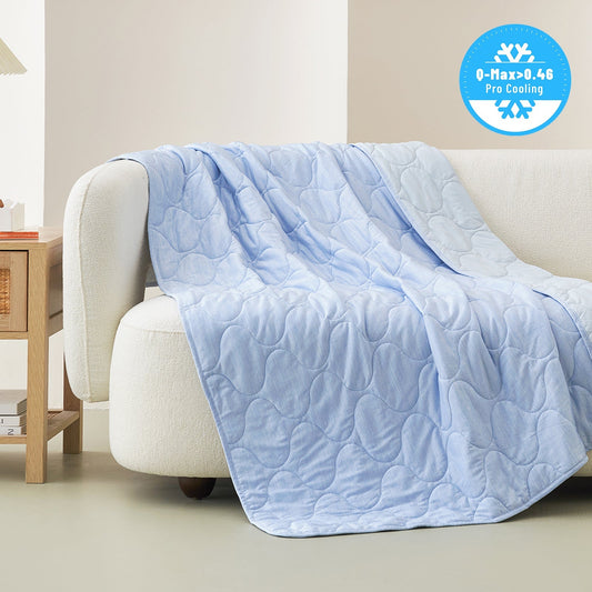 Cooling Blanket for Hot Sleepers | Japanese Cooling Fabric | Double-Sided Design & Machine Washable