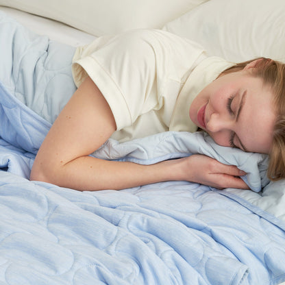 Cooling Blanket for Hot Sleepers | Japanese Cooling Fabric | Double-Sided Design & Machine Washable