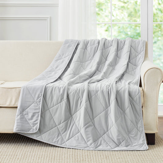 Cooling Blanket for Hot Sleepers | Japanese Cooling Fabric | Dual-Sided Cloud Quilted