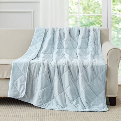 Cooling Blanket for Hot Sleepers | Japanese Cooling Fabric | Dual-Sided Cloud Quilted