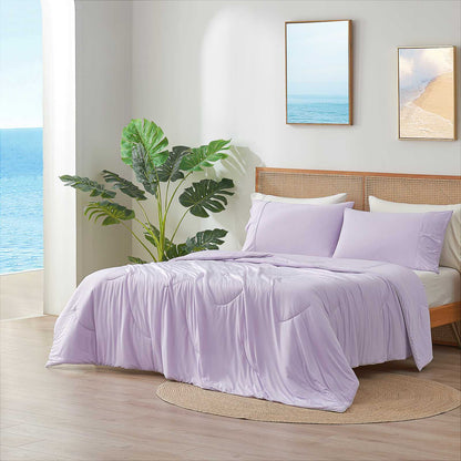 Cooling Comforter | Advanced Cooling Fabric | Double-Sided Design | Year-Round Comfort