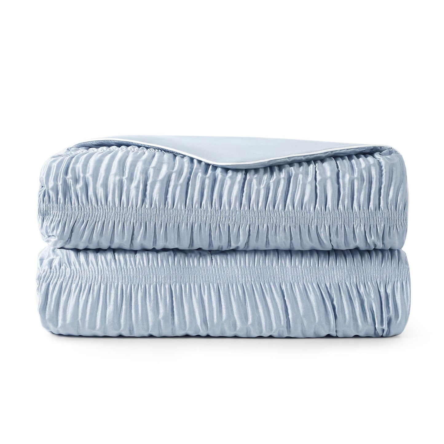 Cooling Comforter | Advanced Cooling Fabric | Striped Design | Breathable Lightweight