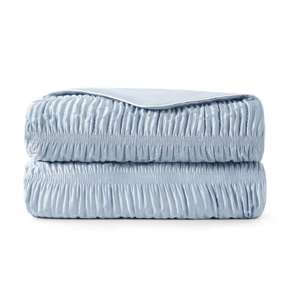 Cooling Comforter | Advanced Cooling Fabric | Striped Design | Breathable Lightweight