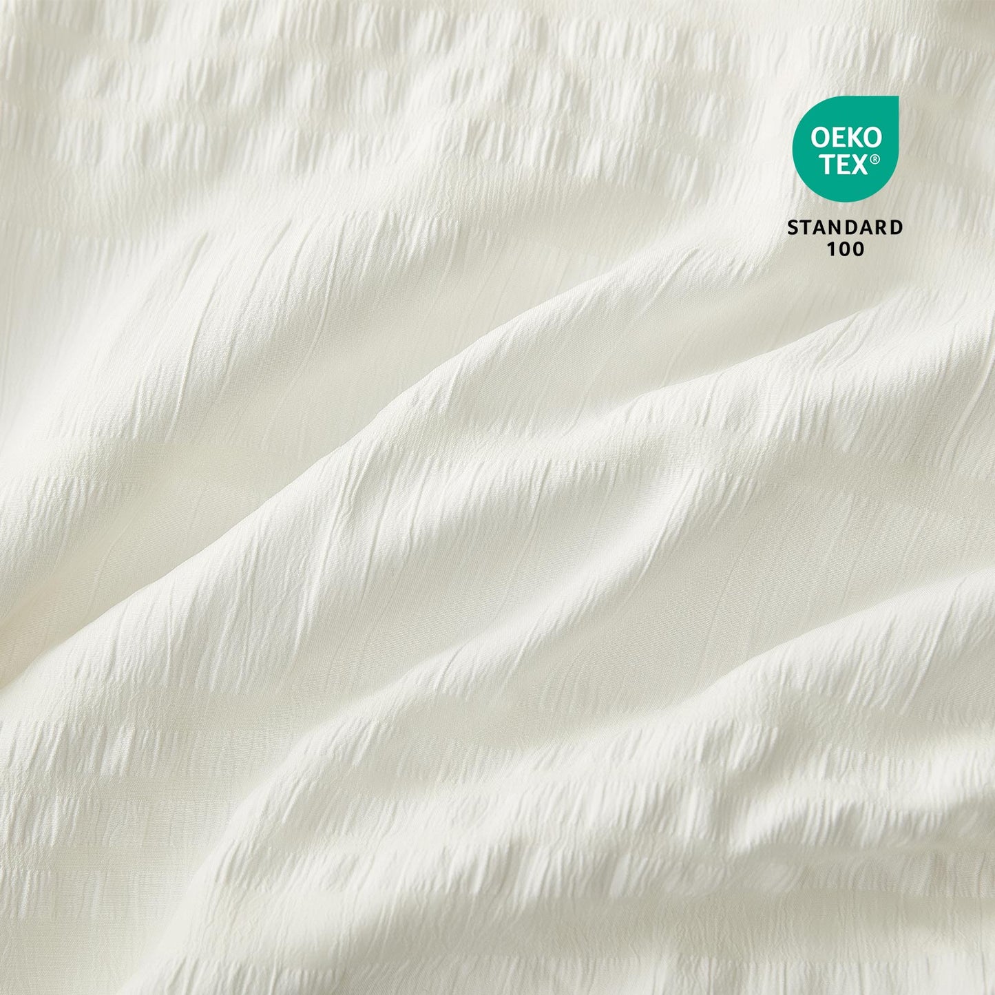 Cooling Comforter | Seersucker & Advanced Airflow | Lightweight, Machine-Washable | For Hot Sleepers