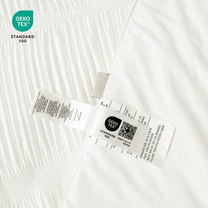 Cooling Comforter | Striped Design | Lightweight Breathable Fabric for Hot Sleepers