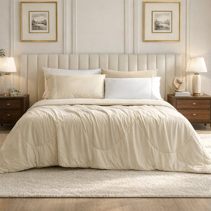 Cooling Comforter for Hot Sleepers | Instant Cool-Touch Fabric | Lightweight & Breathable