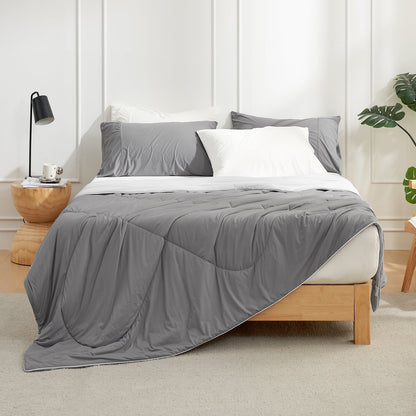 Cooling Comforter for Hot Sleepers | Instant Cool-Touch Fabric | Lightweight & Breathable
