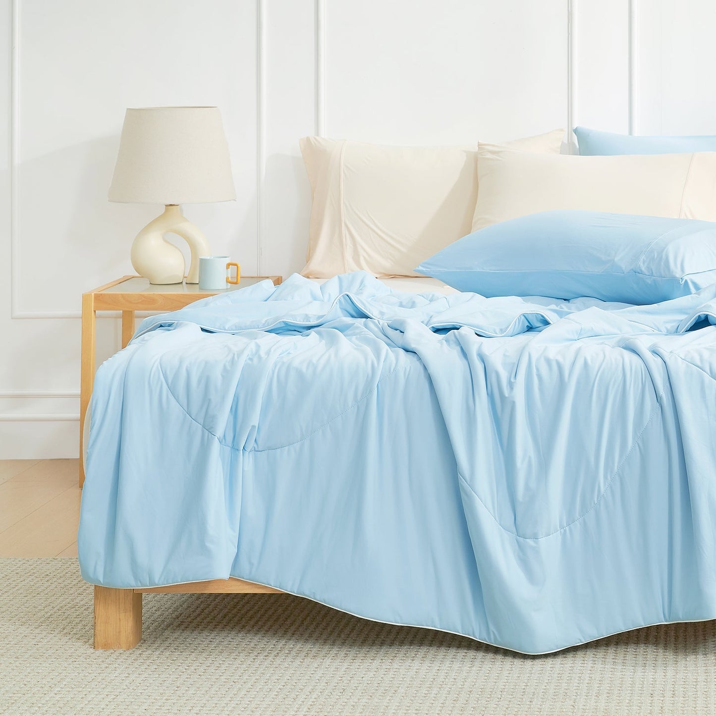 Cooling Comforter for Hot Sleepers | Japanese Cooling Fabric | Lightweight & Breathable