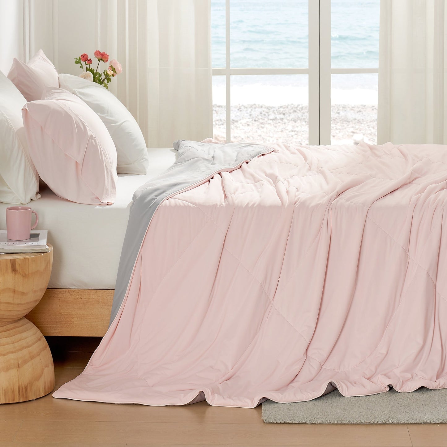 Cooling Comforter for Hot Sleepers | Japanese Cooling Fabric | Lightweight & Breathable