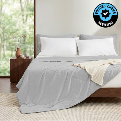 Cooling Comforter for Hot Sleepers | Japanese Cooling Fabric (Q-max 0.46) | Lightweight & Breathable