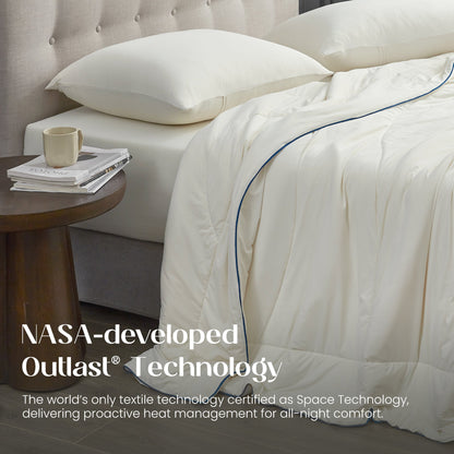 Cooling Comforter for Hot Sleepers | Temperature-Regulating Fabric | Machine Washable