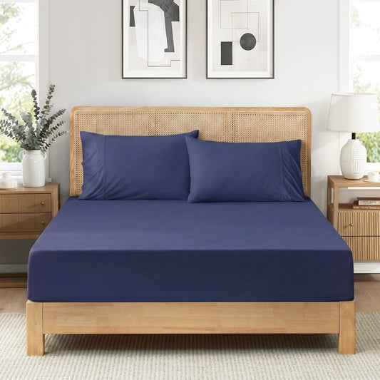 Cooling Sheet Set | Breathable Cooling Fabric | Deep Pockets & Comforter Included