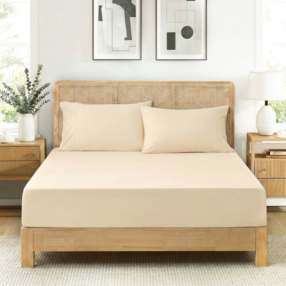 Cooling Sheet Set | Breathable Cooling Fabric | Deep Pockets & Comforter Included