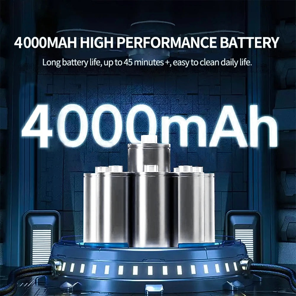 Cordless Car & Home Vacuum | Brushless Motor & Powerful Suction | Long Battery Life